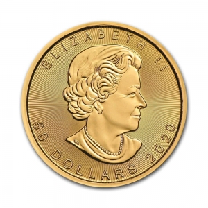 2020 1온스 골드 메이플 리프 불리온 주화(Coin) 50$(CAD)