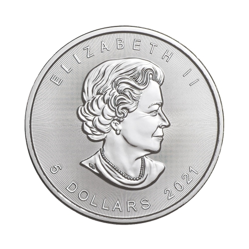 2021 1온스 실버 메이플 불리온 주화(Coin) 5$(CAD) 25ea