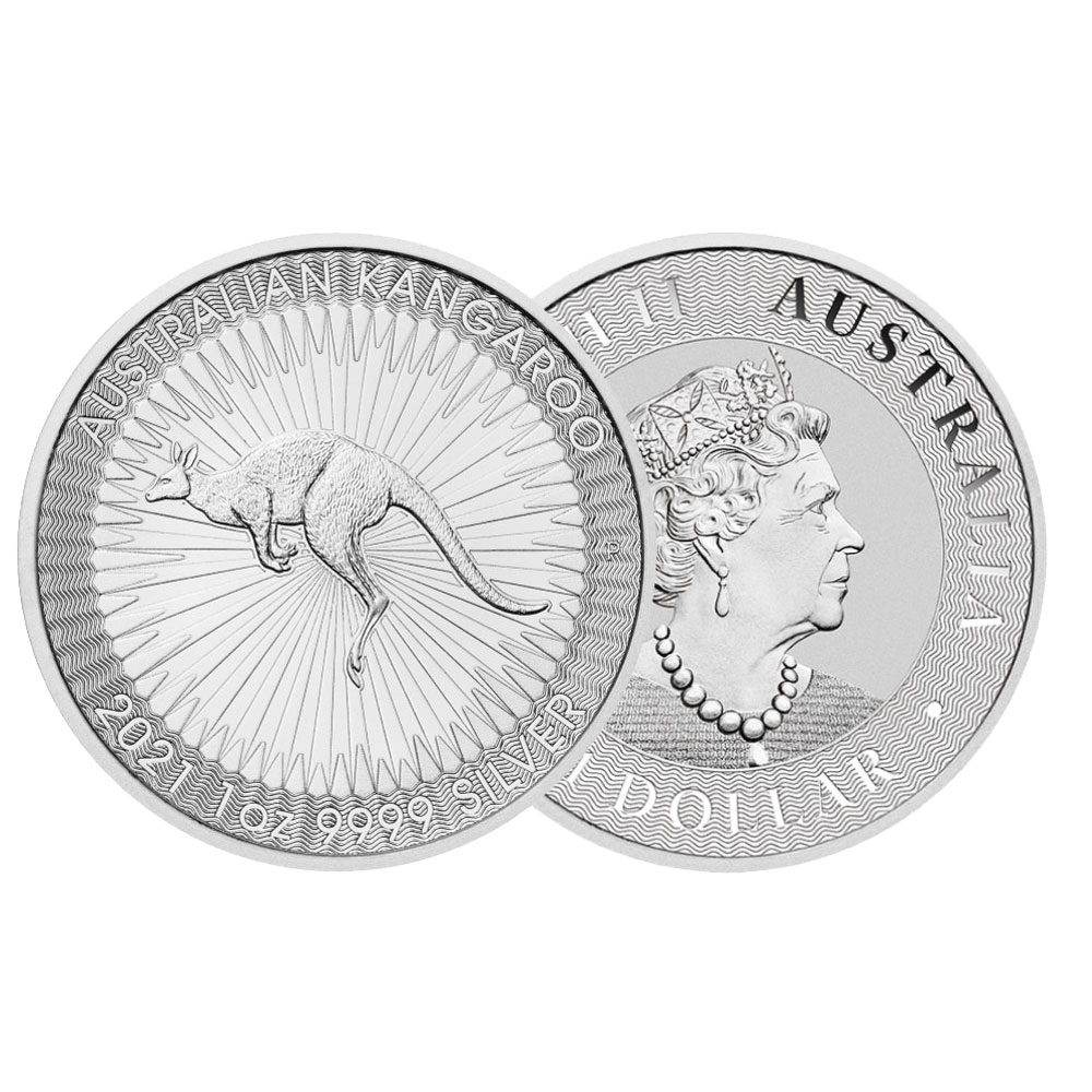 2021 1온스 실버 캥거루 불리온 주화(Coin) 1$(AUD) 25ea
