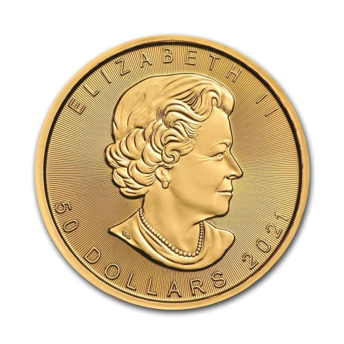 2021 1온스 골드 메이플 리프 불리온 주화(Coin) 50$(CAD)