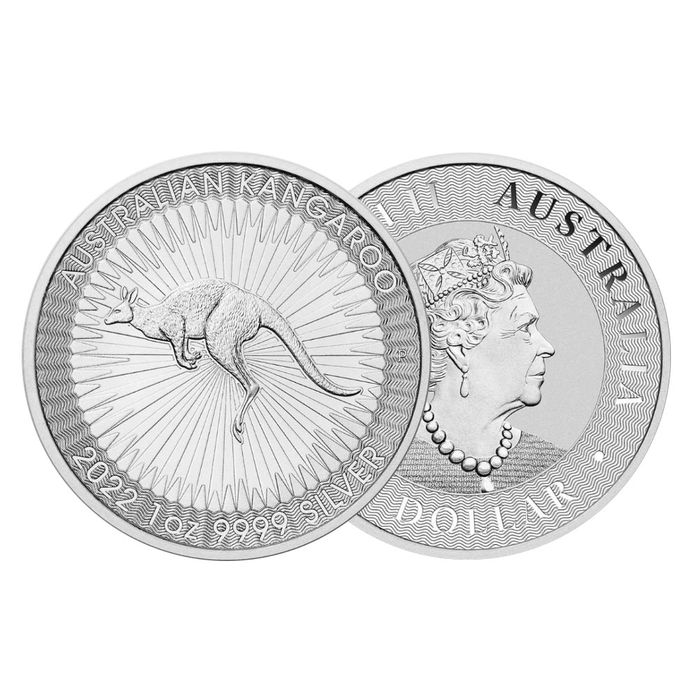 2022 1온스 실버 캥거루 불리온 주화(Coin) 1$(AUD) 25ea